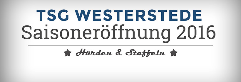 TSG Westerstede Saisoneröffnung